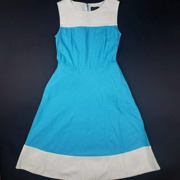 Pendleton Dresses & Skirts - Pendleton color block A line linen blend dress